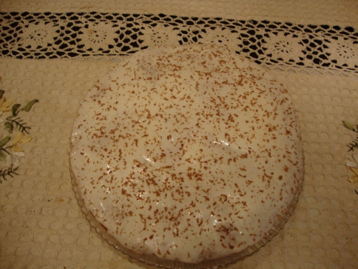 Рецепт. Торт "Королевский" с лимоном, маком, орехами и изюмом