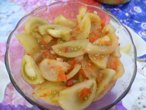 Рецепт. Маринованные помидоры