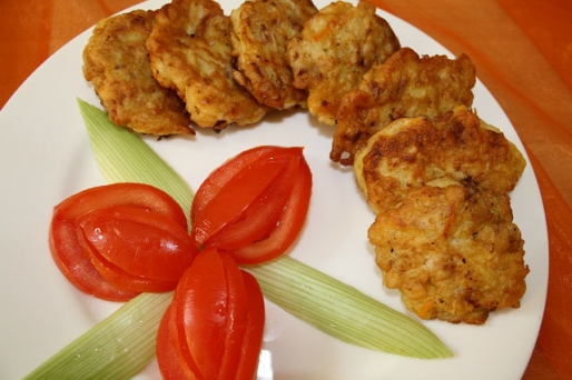 Рецепт. Бризоль из печени куриной в кляре