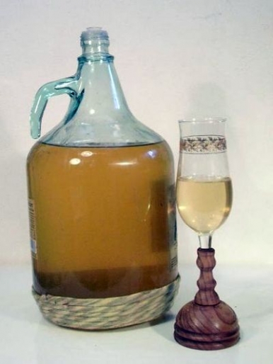 Рецепт. Яблочное вино с добавлением водки