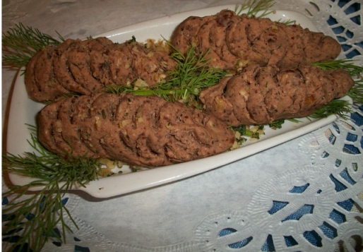 Рецепт. Паштет из фасоли с грецкими орехами
