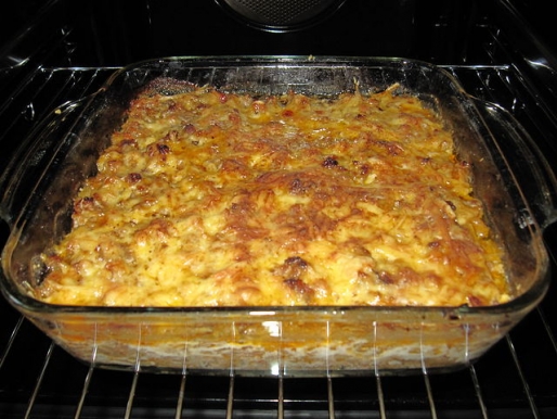 Рецепт. Мусака с баклажанами и мясным фаршем