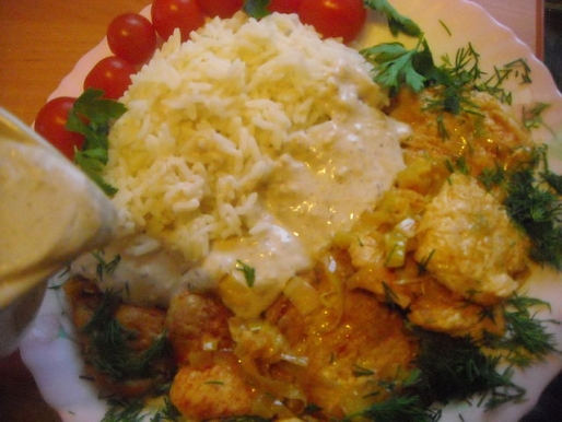Рецепт. Подлива к рису кисло-сладкая с мясом