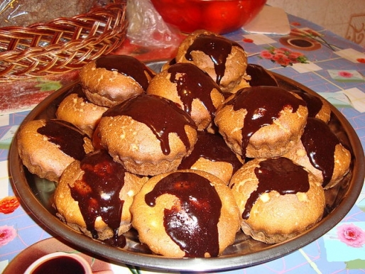 Рецепт. Маффины с яблоками и корицей